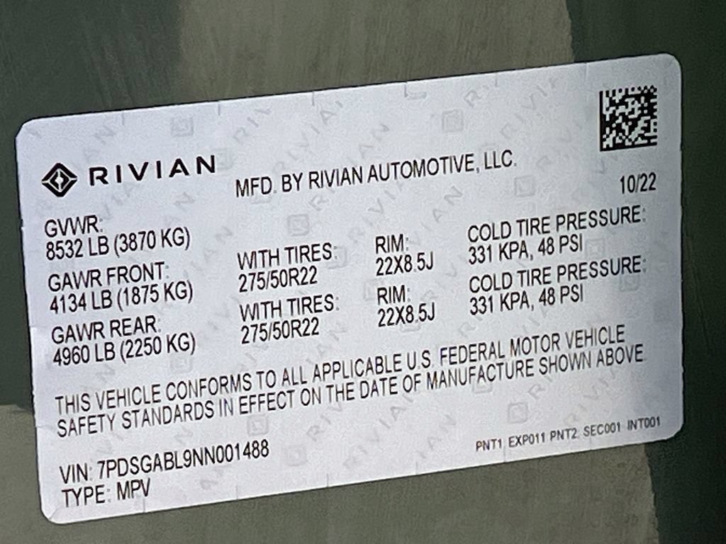 Used 2022 Rivian R1S Launch Edition AWD/4WD image 35