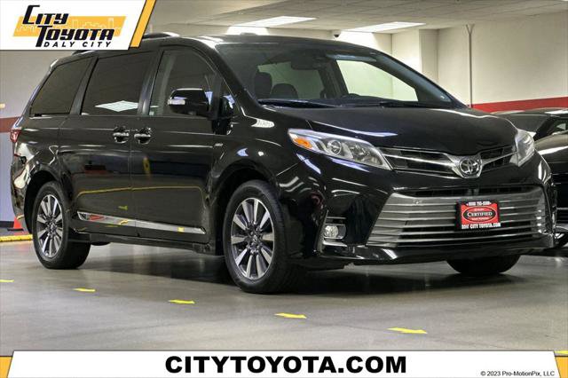 Certified 2020 Toyota Sienna Limited Premium w/ Carpet Mat Package AWD/4WD image 1
