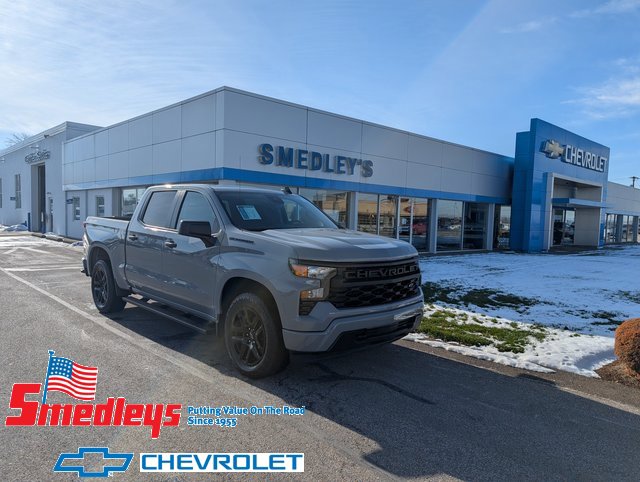 Certified 2024 Chevrolet Silverado 1500 Custom w/ LPO, Dark Essentials Package