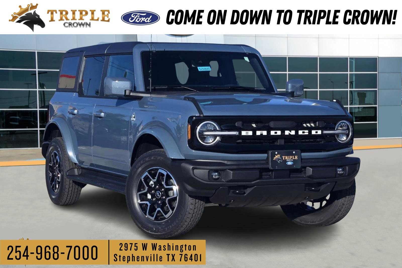 New 2025 Ford Bronco Outer Banks