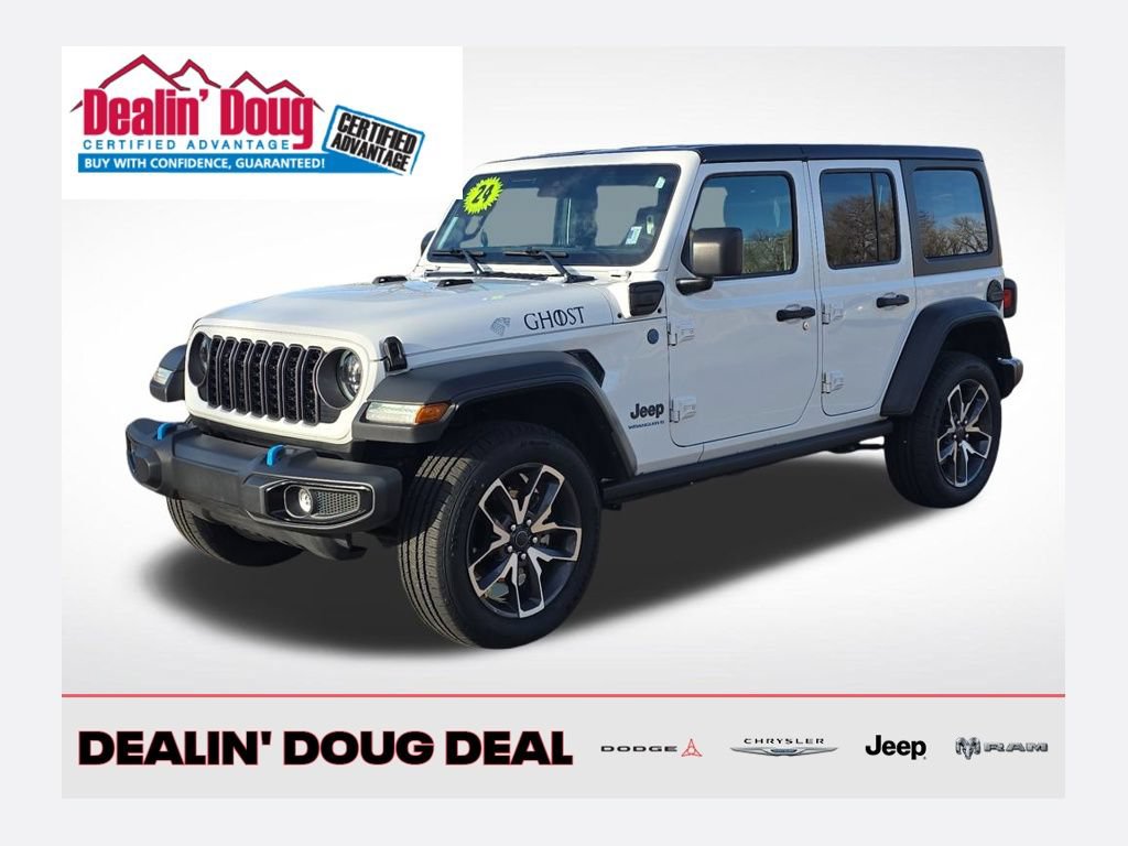 Used 2024 Jeep Wrangler Unlimited w/ LED Headlamp & Fog Lamp Group AWD/4WD 360° Tour