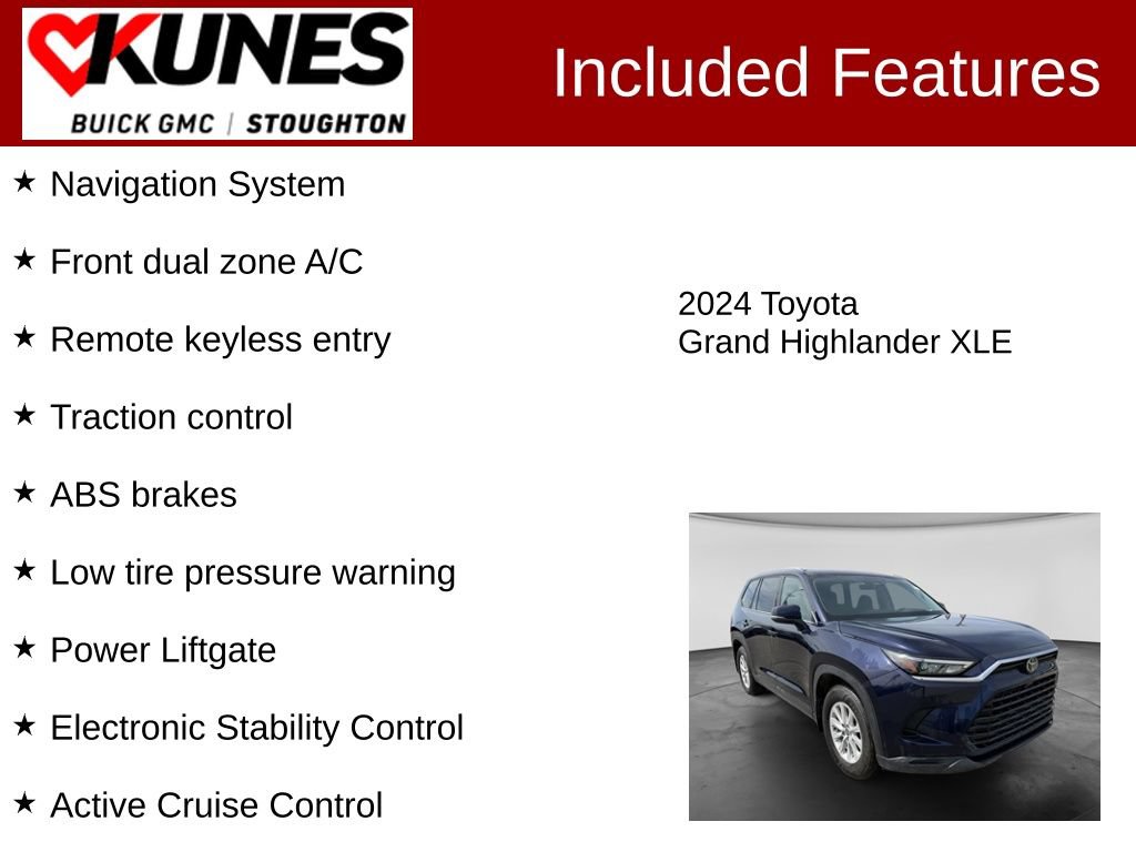 Used 2024 Toyota Grand Highlander AWD image 3