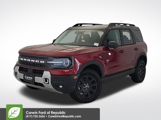 New 2026 Ford Bronco Sport Badlands w/ Badlands Tech Package AWD/4WD 360° Tour
