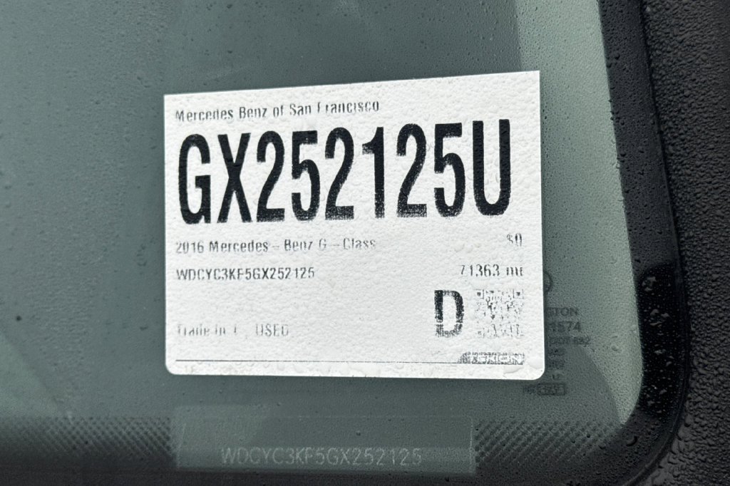 Used 2016 Mercedes-Benz G 550 image 3