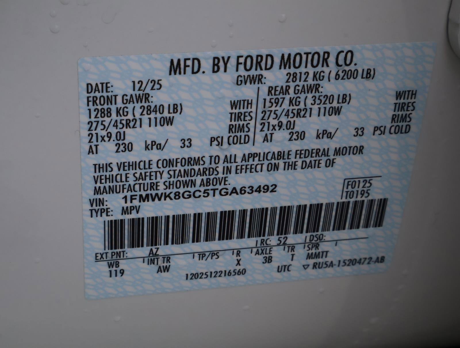 Used 2026 Ford Explorer ST w/ Sun And Sound Package AWD/4WD image 26