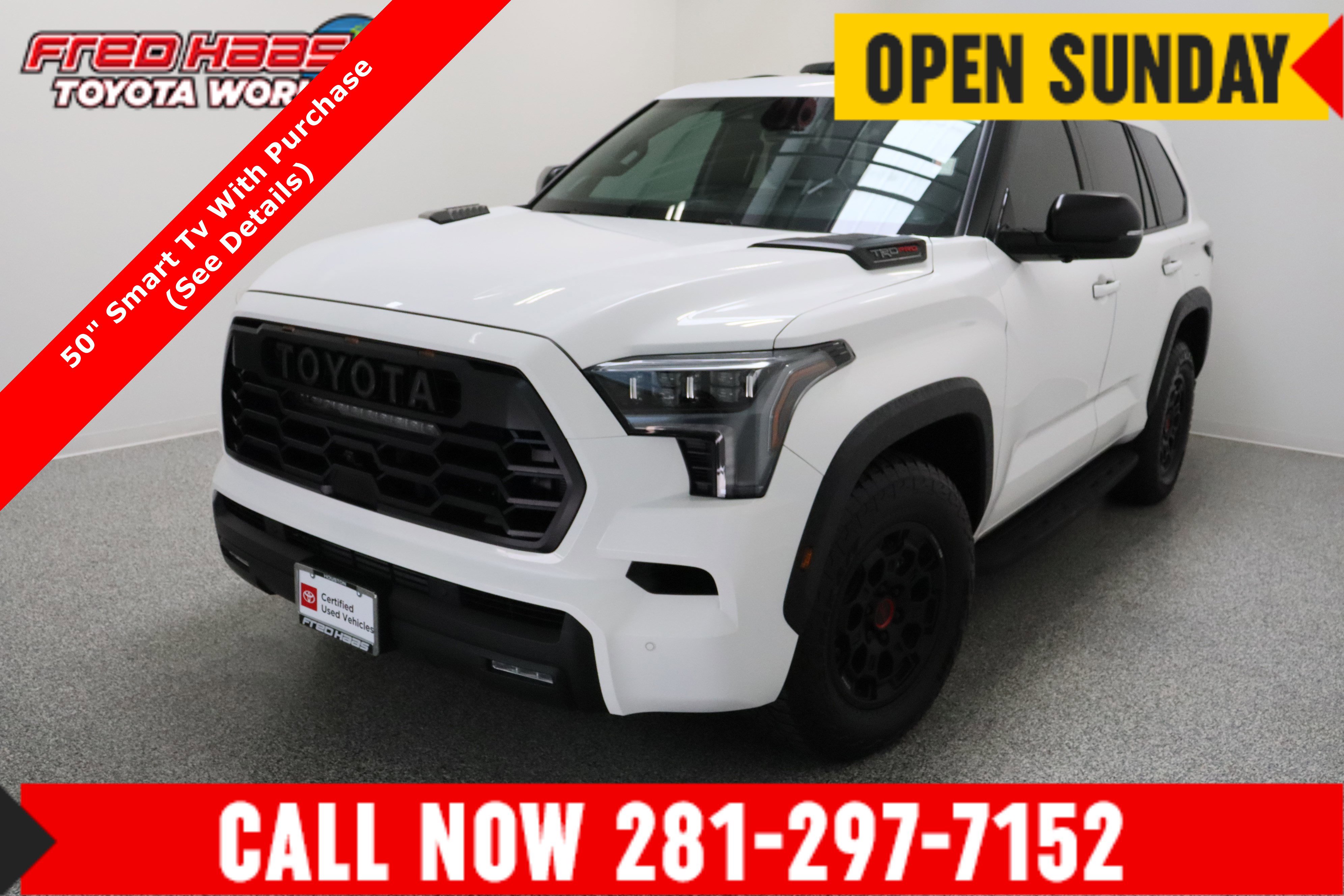 Certified 2026 Toyota Sequoia TRD Pro AWD/4WD image 1