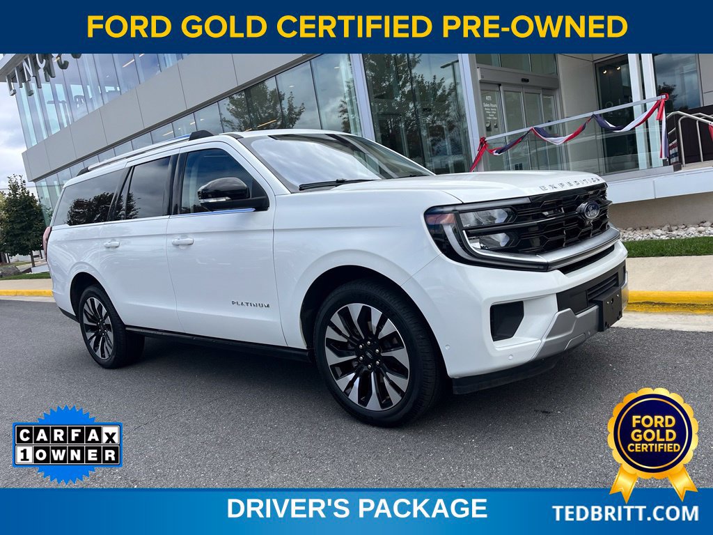 Certified 2025 Ford Expedition Max Platinum w/ Driver's Package AWD/4WD image 1