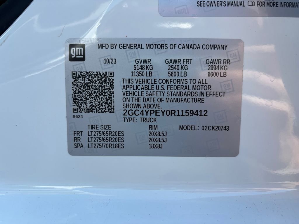 Used 2024 Chevrolet Silverado 2500 LTZ w/ LTZ Convenience Package image 34