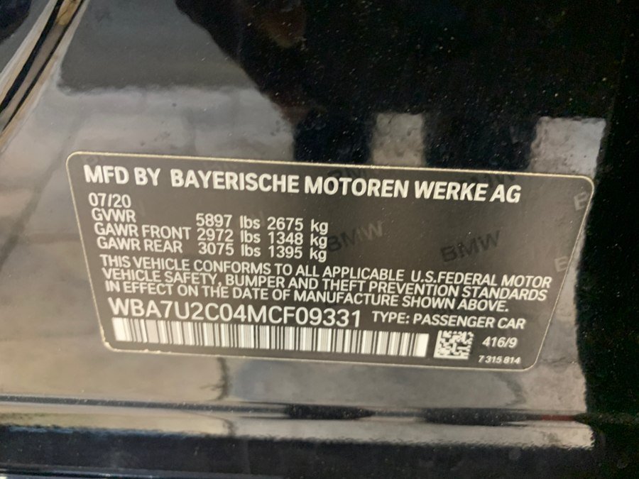 Used 2021 BMW 750i xDrive w/ Executive Package AWD/4WD image 89