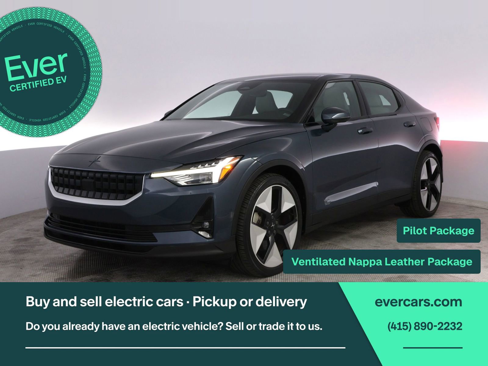 Used 2023 Polestar Polestar 2 w/ Pilot Pack AWD/4WD image 1