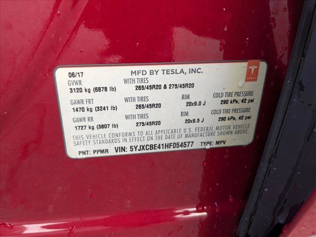 Used 2017 Tesla Model X P100D image 23