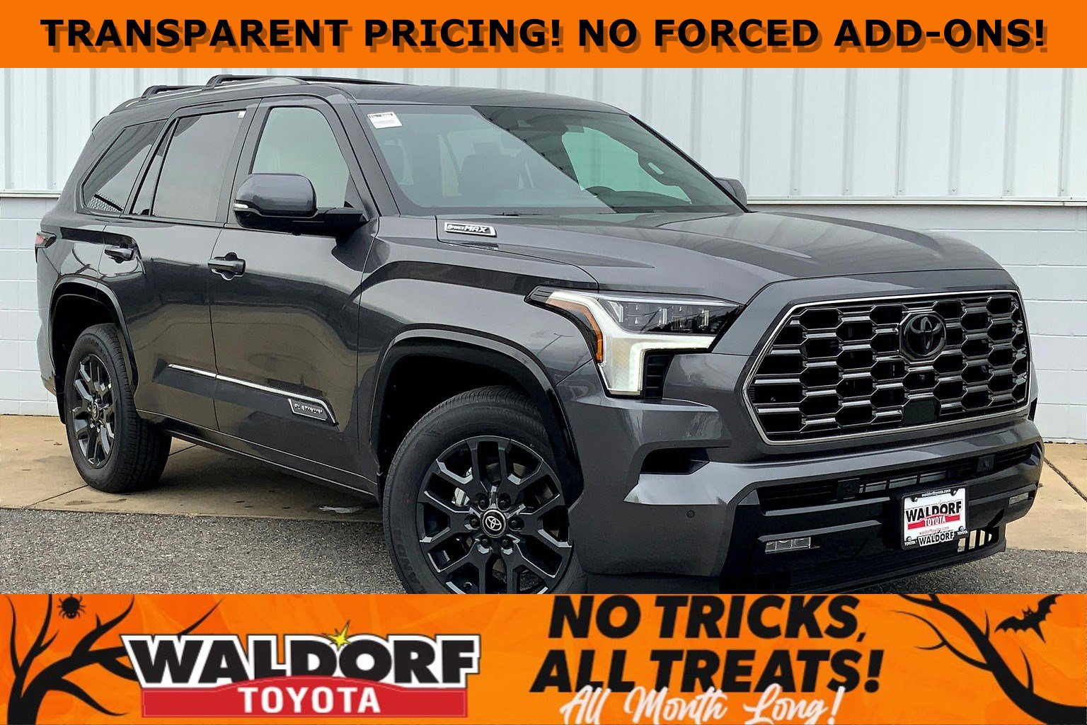 New 2026 Toyota Sequoia Platinum
