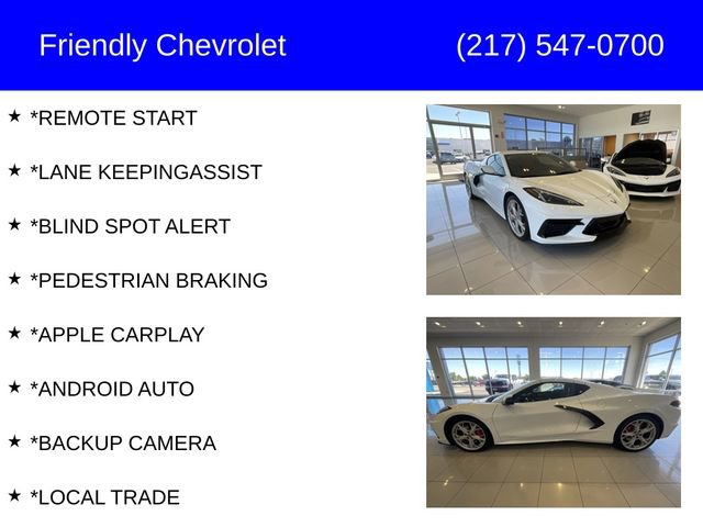 Certified 2021 Chevrolet Corvette Stingray Preferred Cpe w/ Z51 Performance Package RWD image 6