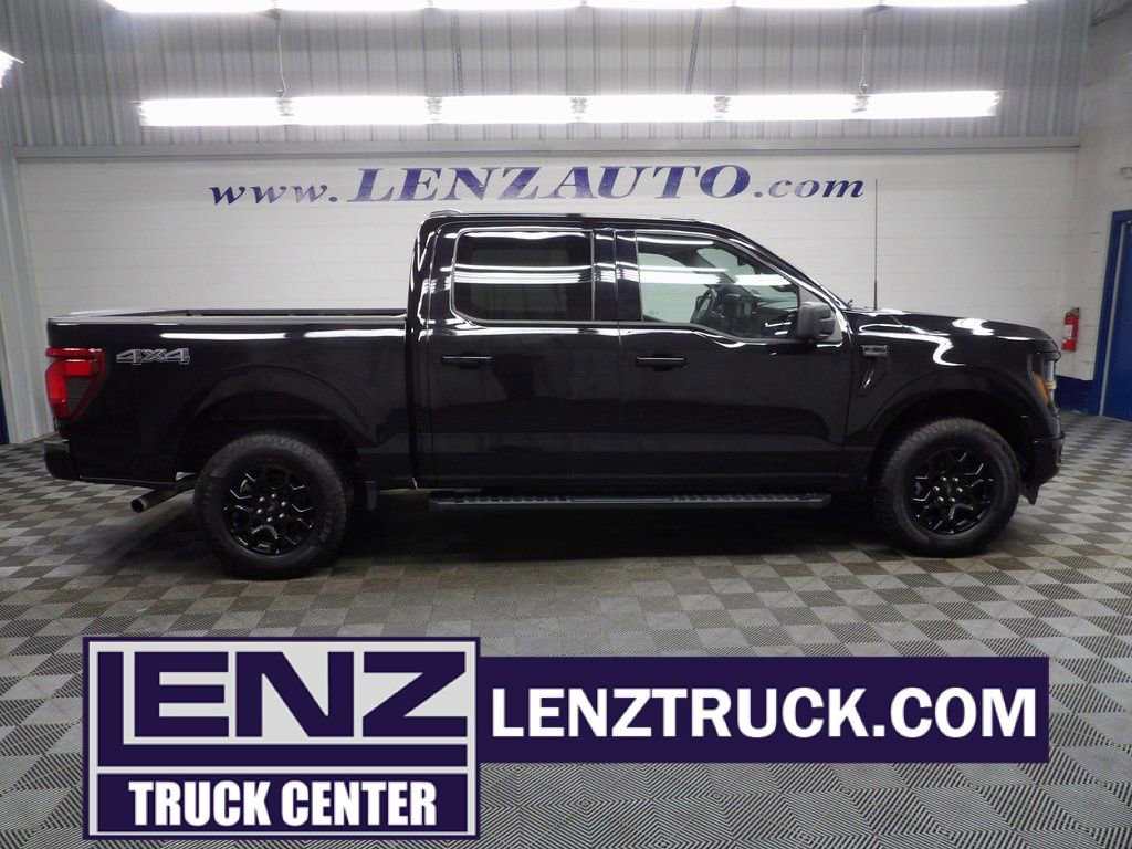 Used 2024 Ford F150 XLT w/ XLT Black Appearance Package AWD/4WD 360° Tour