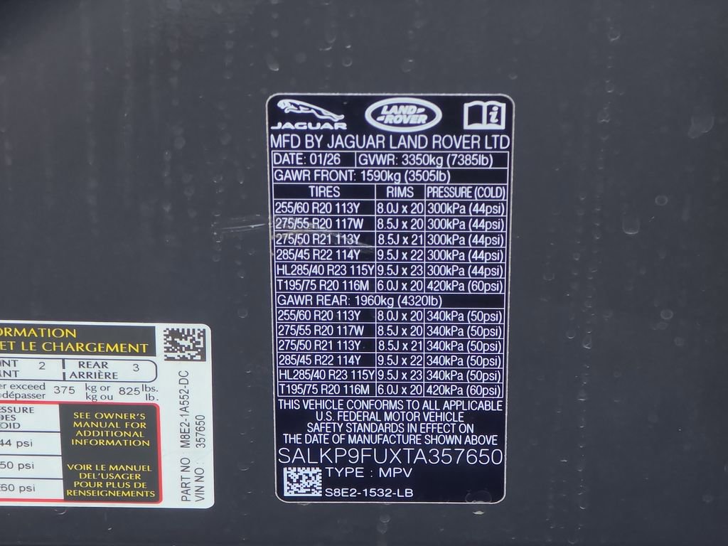 New 2026 Land Rover Range Rover SE image 37