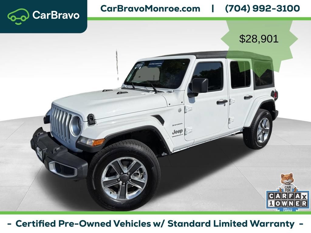 Used 2023 Jeep Wrangler Unlimited Sahara AWD/4WD image 10