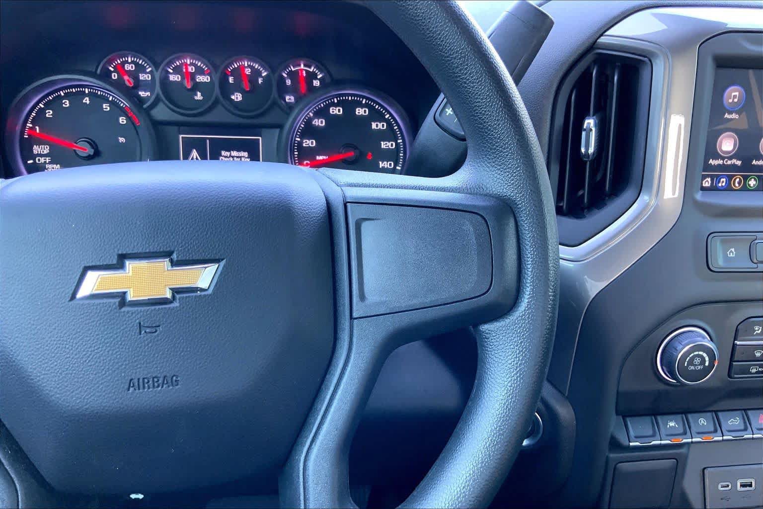 Used 2023 Chevrolet Silverado 1500 Custom w/ LPO, Dark Essentials Package RWD image 25