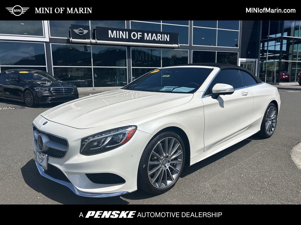 Used 2017 Mercedes-Benz S 550 Cabriolet w/ Sport Package