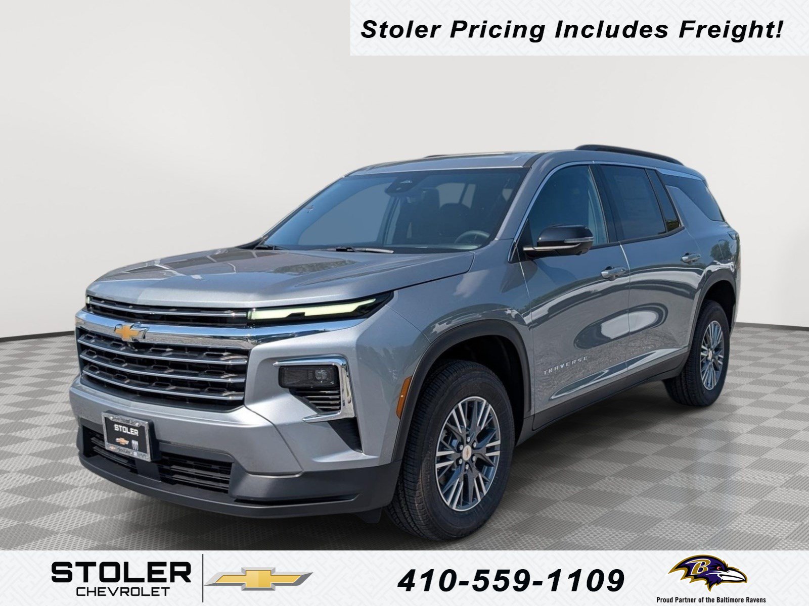 New 2027 Chevrolet Traverse LT w/ Driver Confidence Package FWD image 1