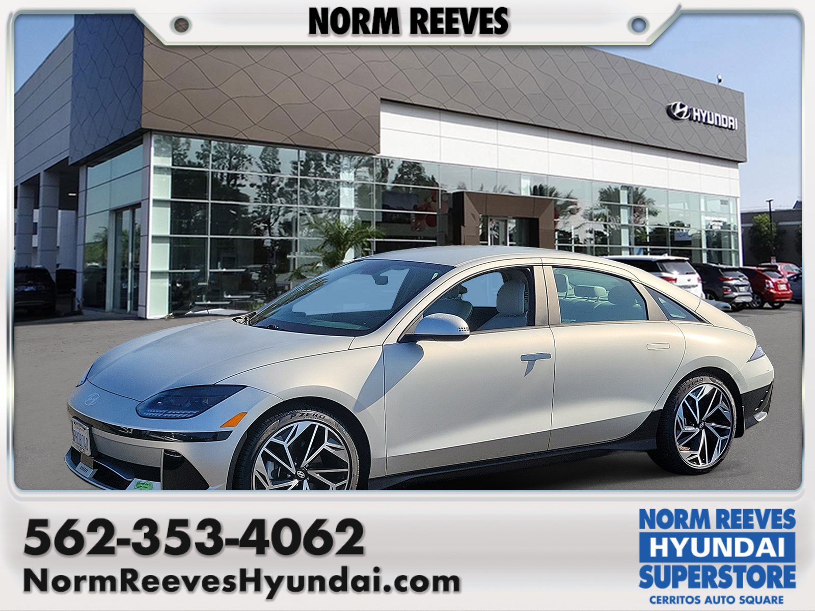 Certified 2023 Hyundai Ioniq 6 SEL RWD image 1
