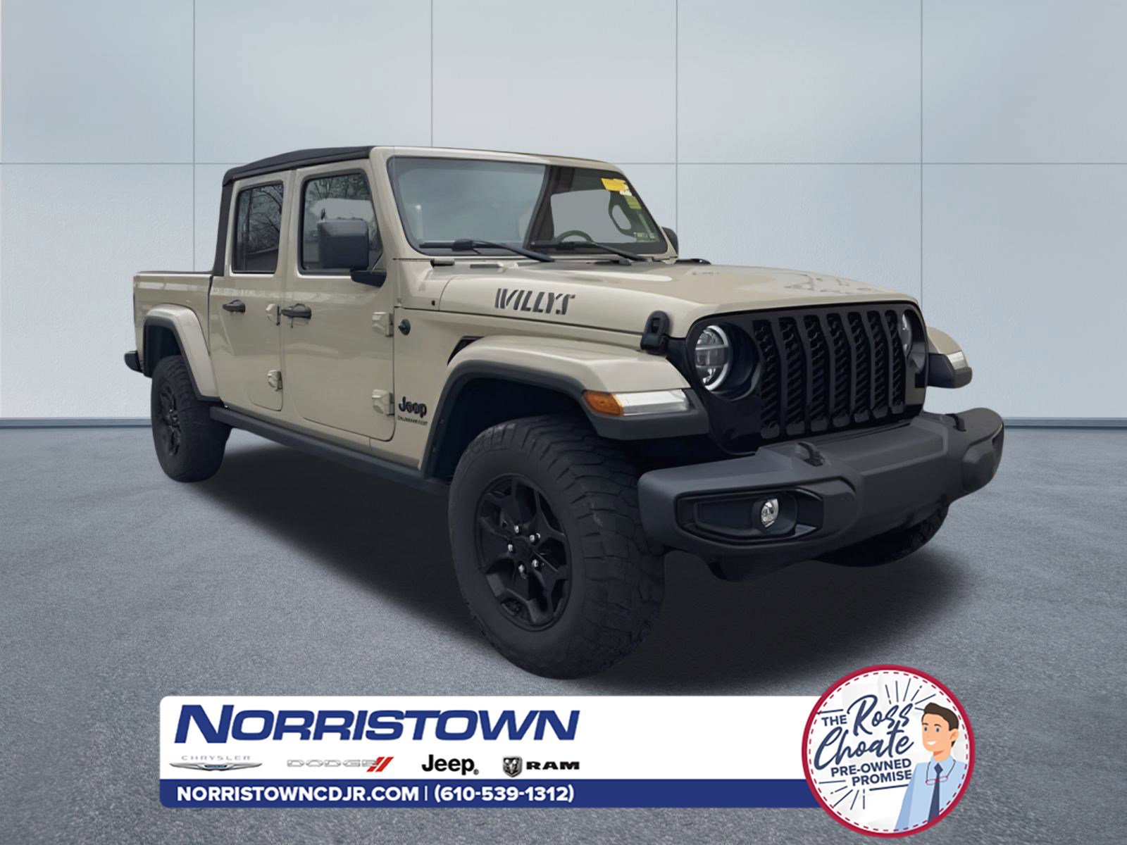 Certified 2022 Jeep Gladiator Willys