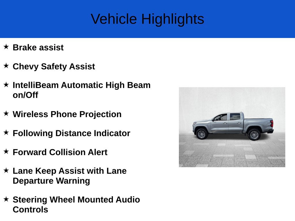 New 2026 Chevrolet Colorado LT w/ LT Convenience Package RWD image 3