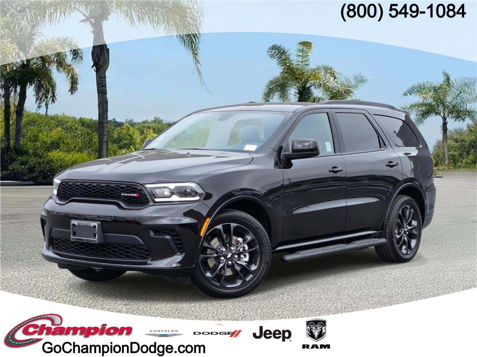 New 2025 Dodge Durango GT w/ Blacktop Package