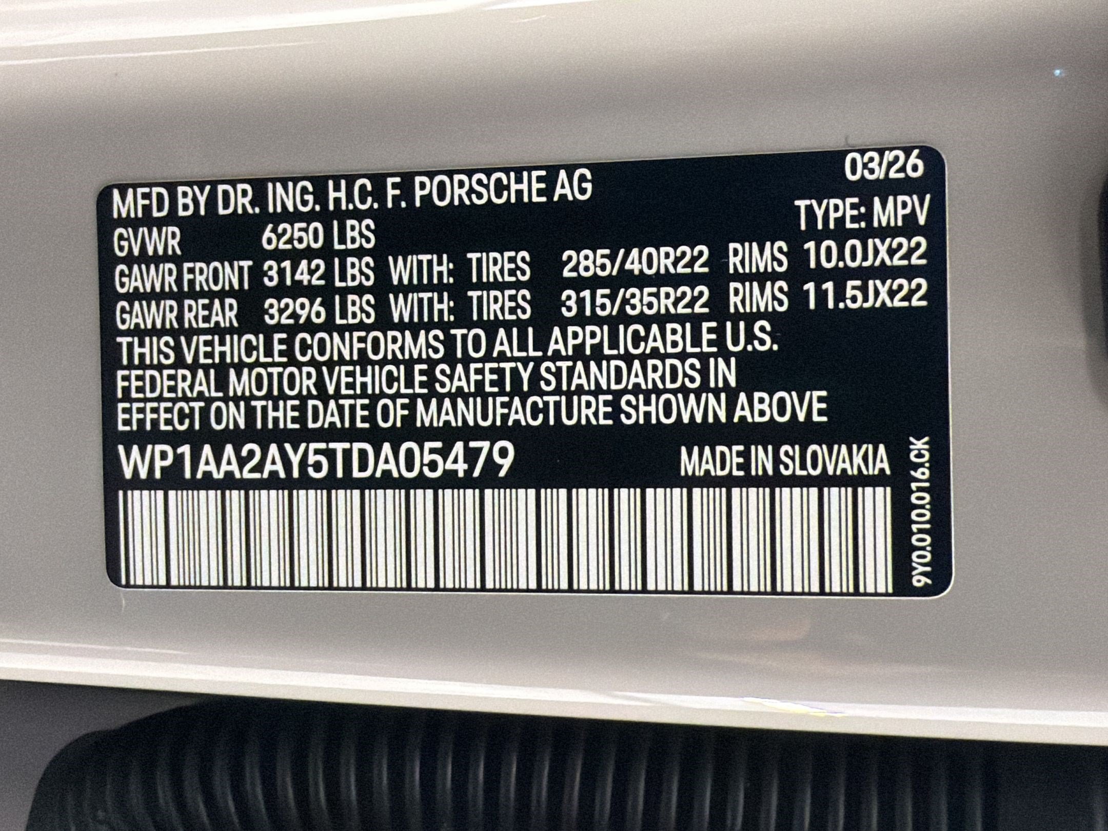 New 2026 Porsche Cayenne AWD/4WD image 20