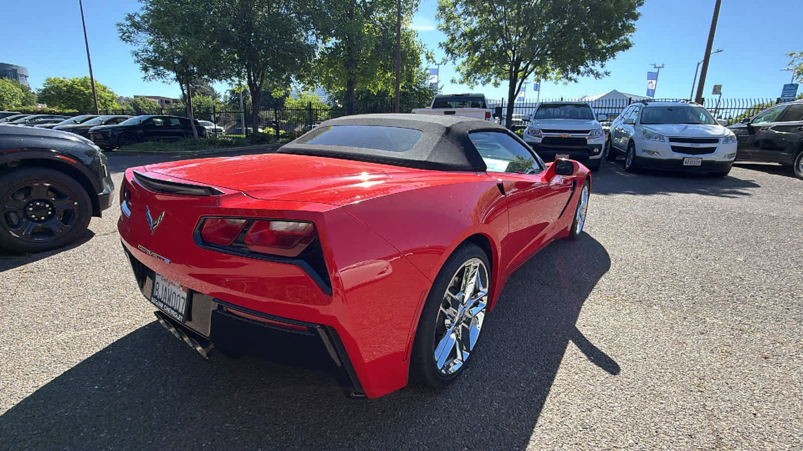 Used 2018 Chevrolet Corvette Stingray Convertible w/ 3LT Preferred Equipment Group RWD image 5