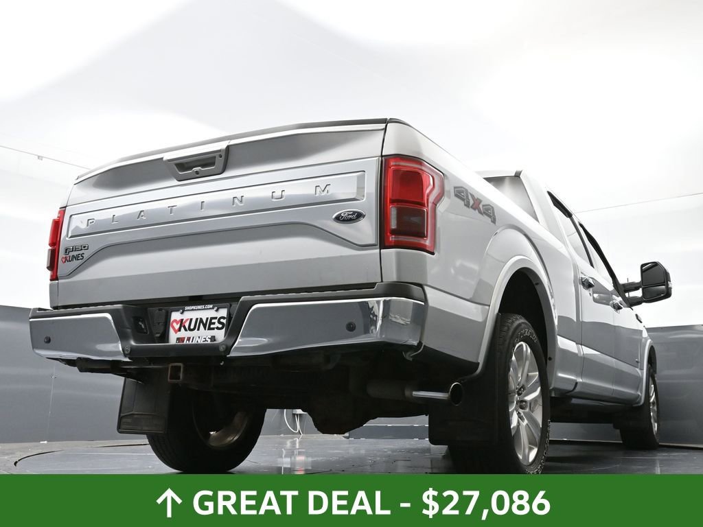 Used 2016 Ford F150 Platinum w/ Max Trailer Tow Package image 60