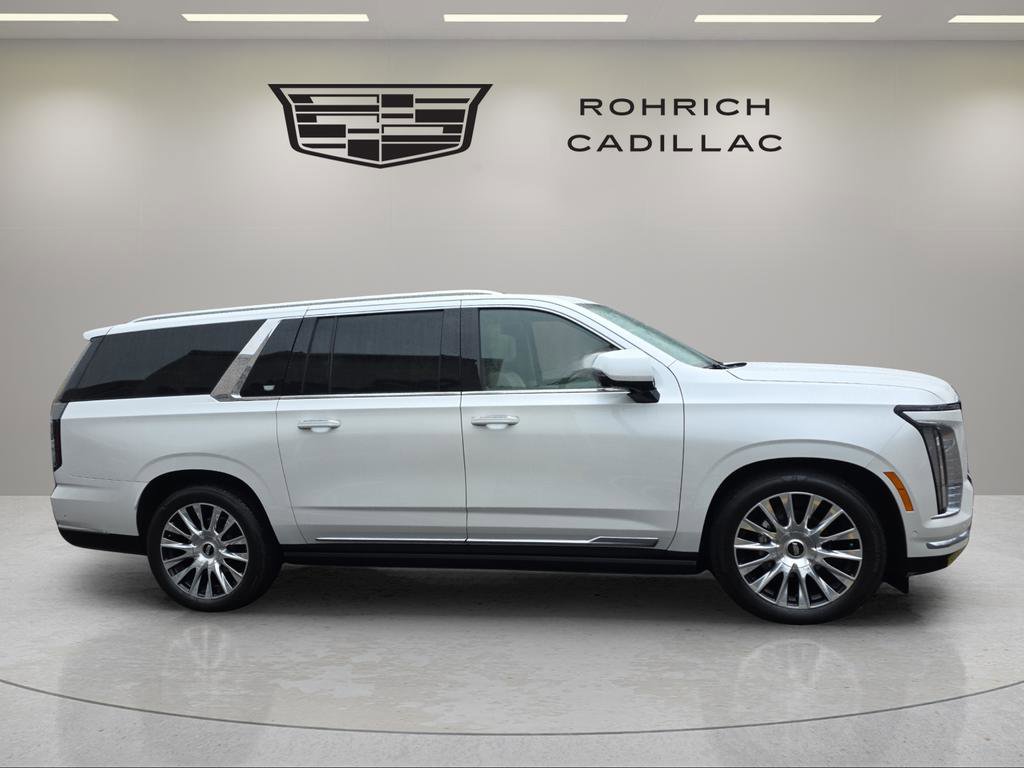 Certified 2025 Cadillac Escalade ESV Premium Luxury Platinum w/ LPO, Floor Liner Package image 2