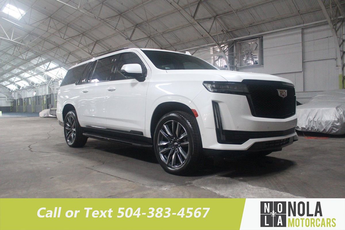 Used 2021 Cadillac Escalade ESV Sport w/ Heavy-Duty Trailer Package image 8