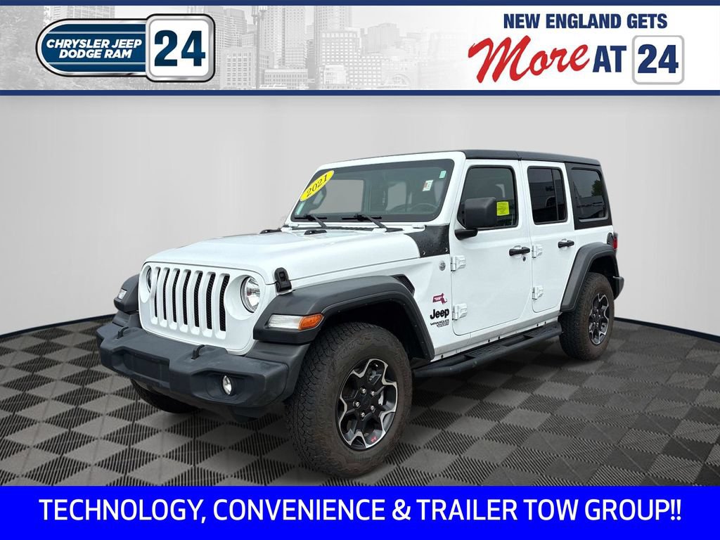 Used 2021 Jeep Wrangler Unlimited Sport AWD/4WD image 1