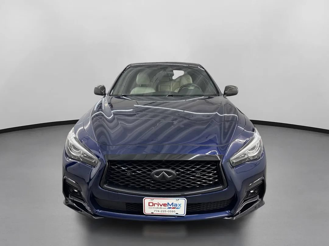 Used 2021 INFINITI Q50 Red Sport 400 w/ Proactive Package RWD image 2