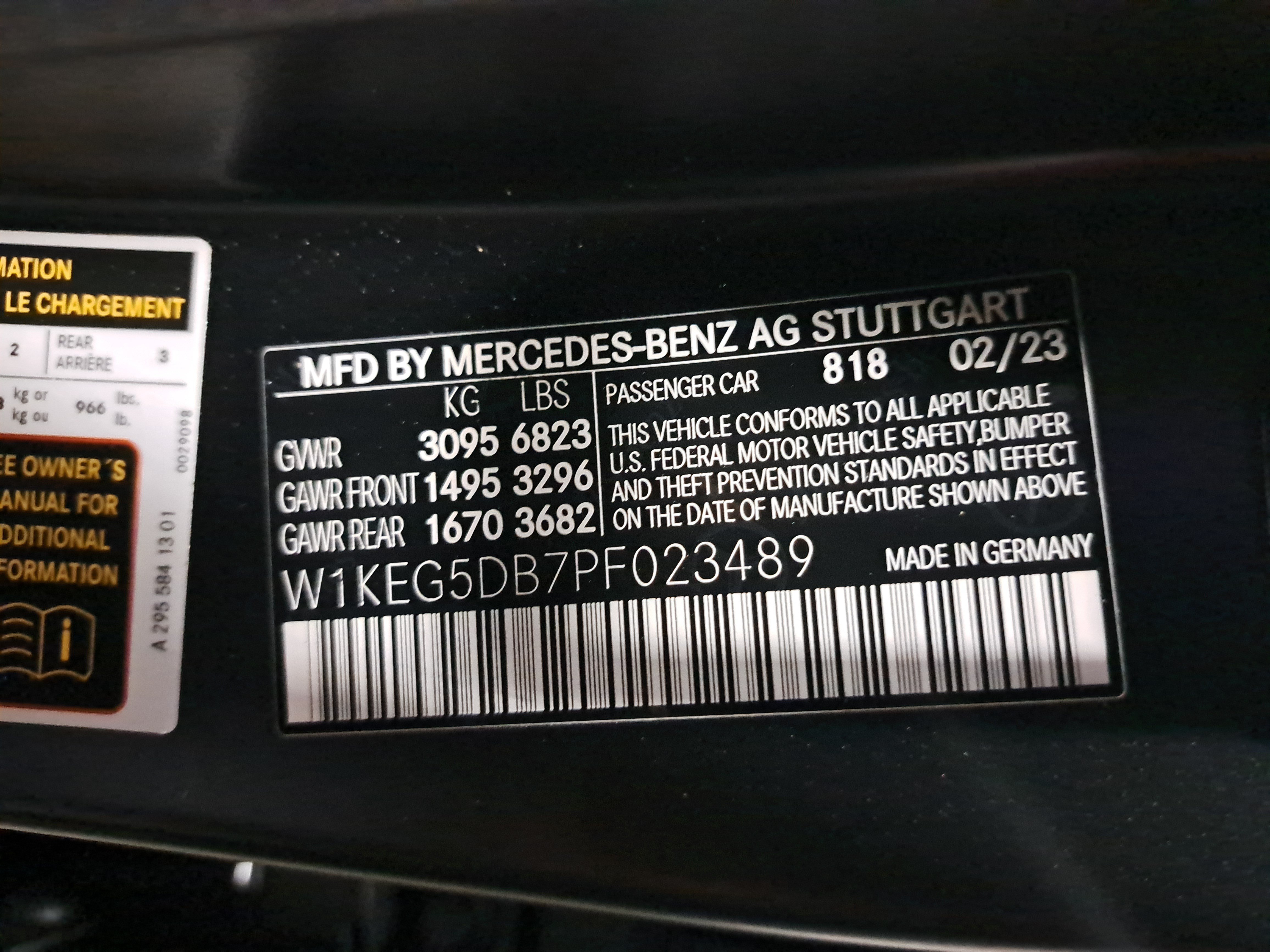Used 2023 Mercedes-Benz EQE AMG 4MATIC Sedan image 37