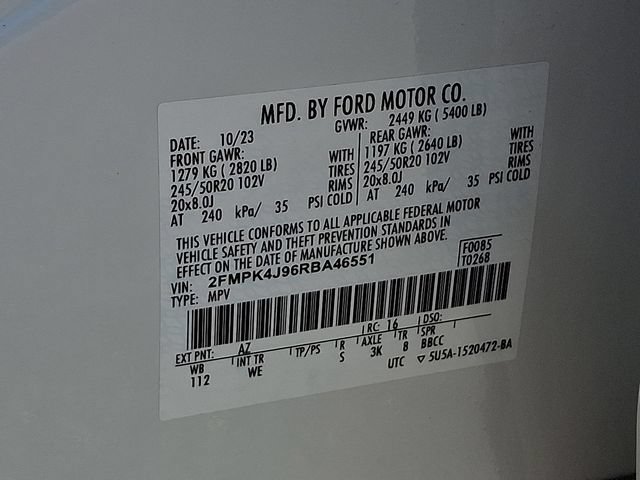 Certified 2024 Ford Edge ST-Line AWD/4WD image 28