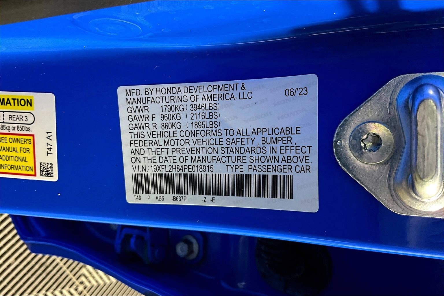 Used 2023 Honda Civic Sport image 19