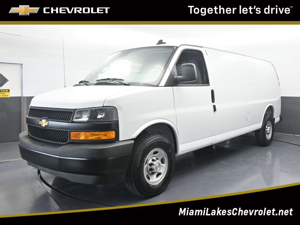 New 2025 Chevrolet Express 3500 Extended w/ Driver Convenience Package RWD image 1