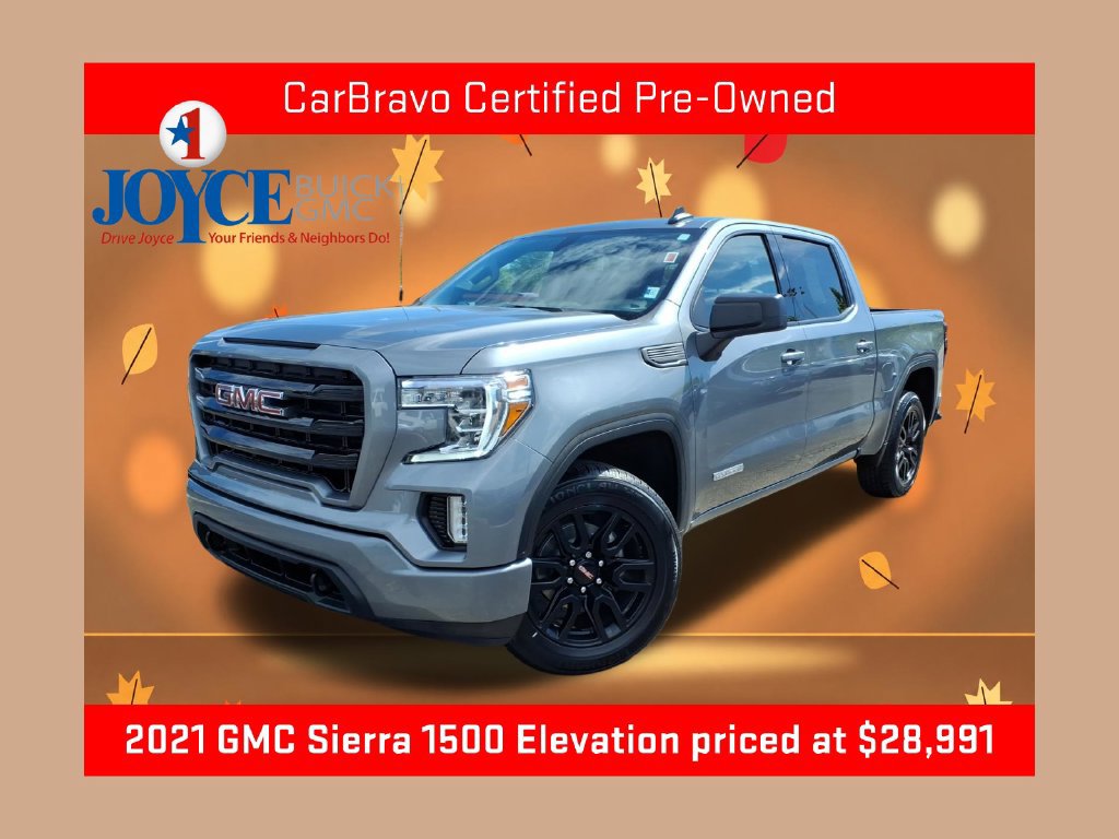 Certified 2021 GMC Sierra 1500 Elevation