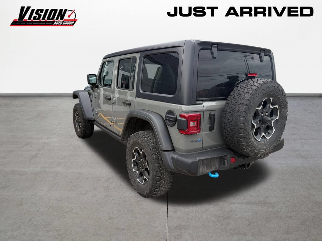 Used 2023 Jeep Wrangler Unlimited Rubicon 4xe w/ Steel Bumper Group AWD/4WD image 7