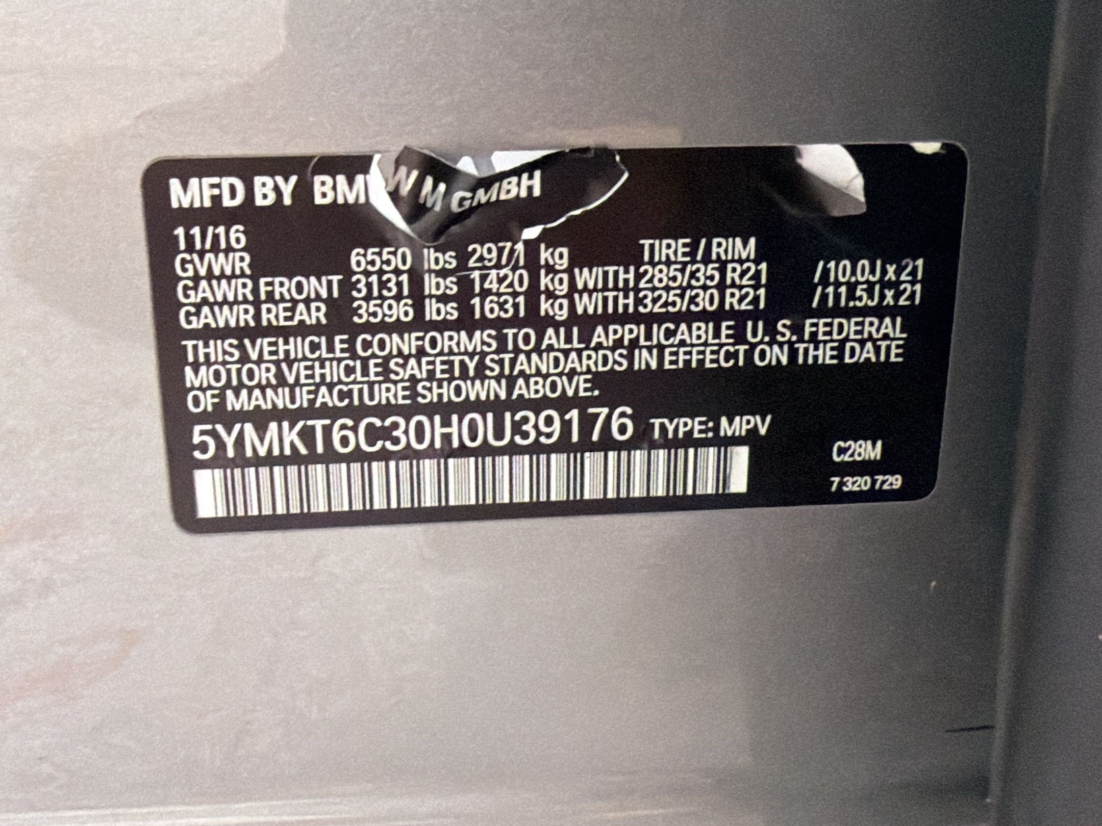 Used 2017 BMW X5 M AWD/4WD image 27