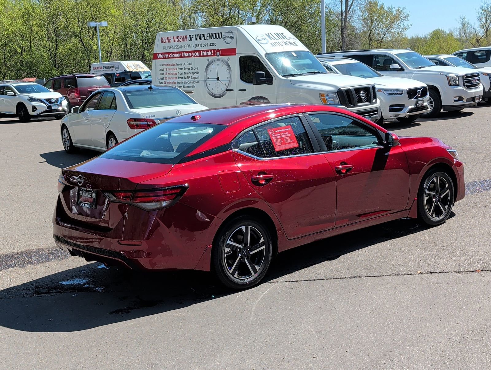 Certified 2025 Nissan Sentra SV w/ All-Weather Package FWD image 3
