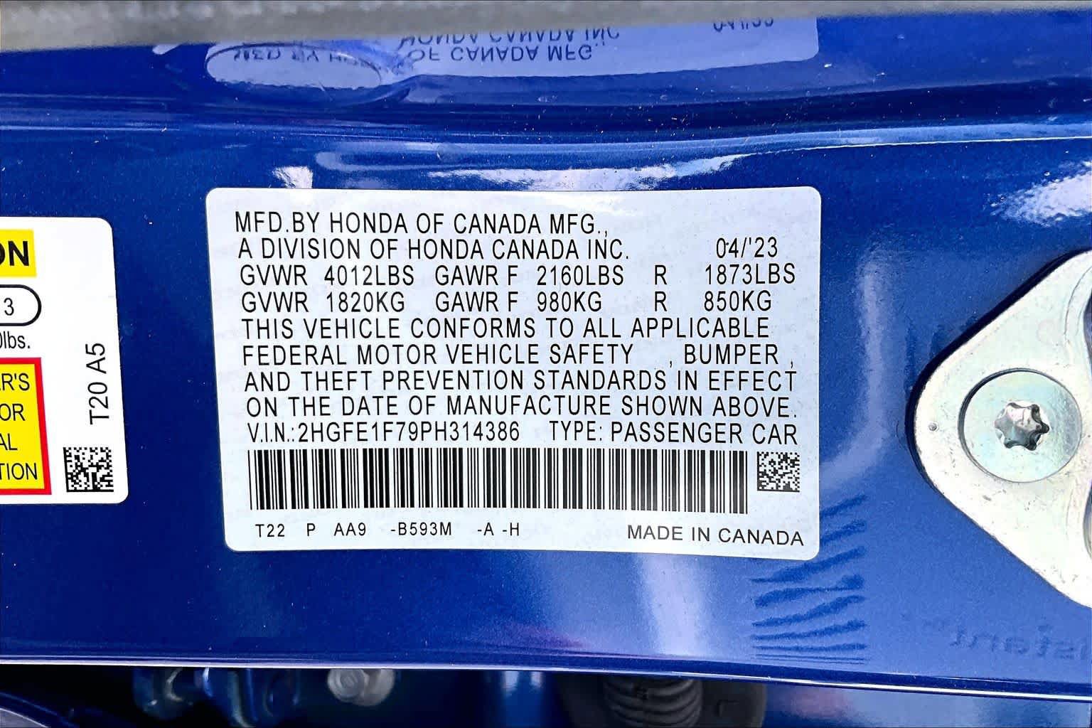 Used 2023 Honda Civic EX image 33