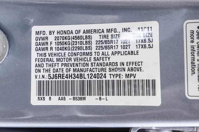 Used 2011 Honda CR-V LX image 29