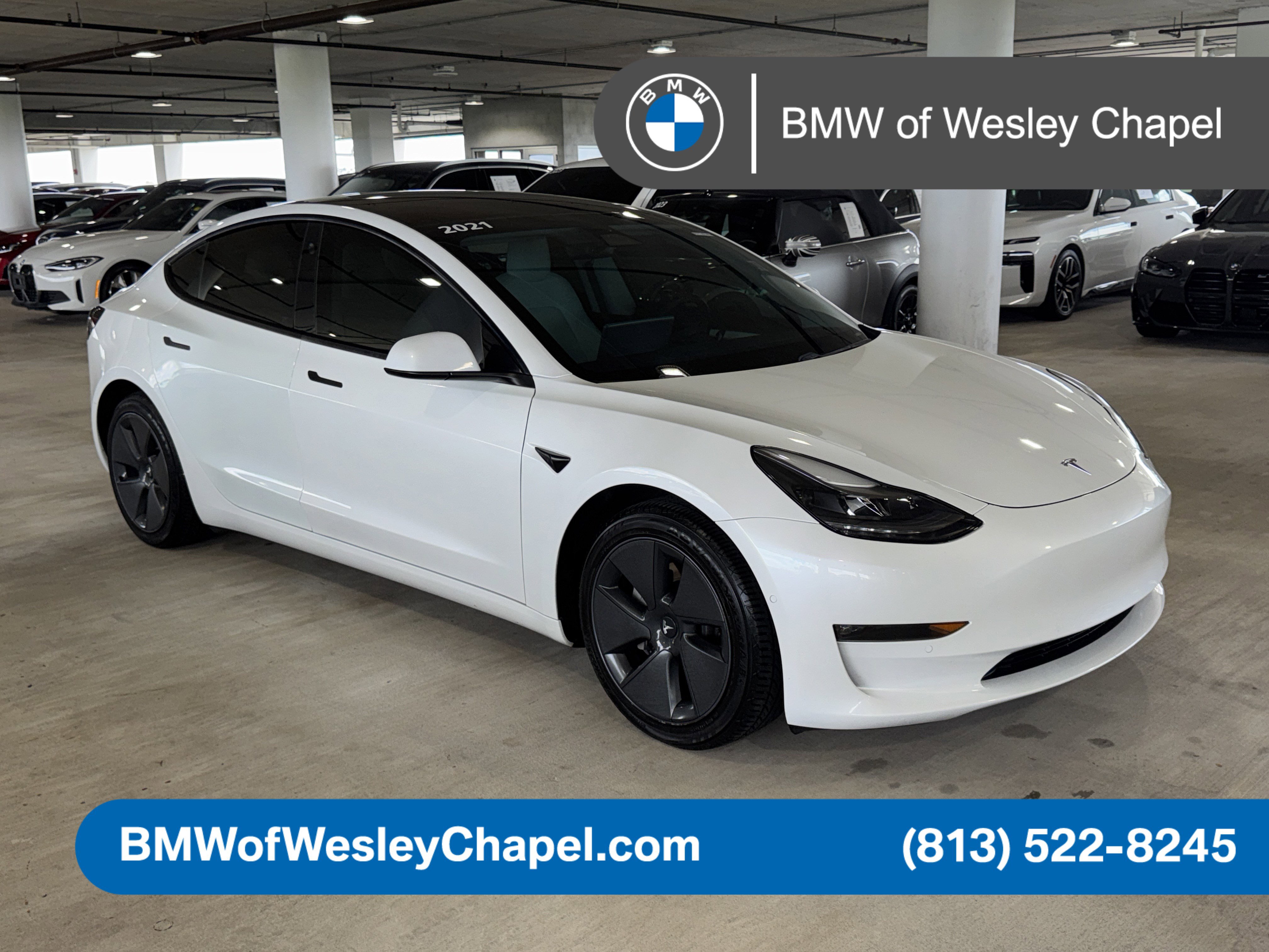 Used 2021 Tesla Model 3 Standard Range Plus