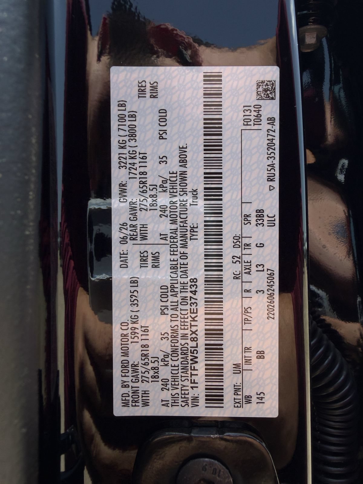New 2026 Ford F150 Lariat w/ FX4 Off-Road Package AWD/4WD image 27