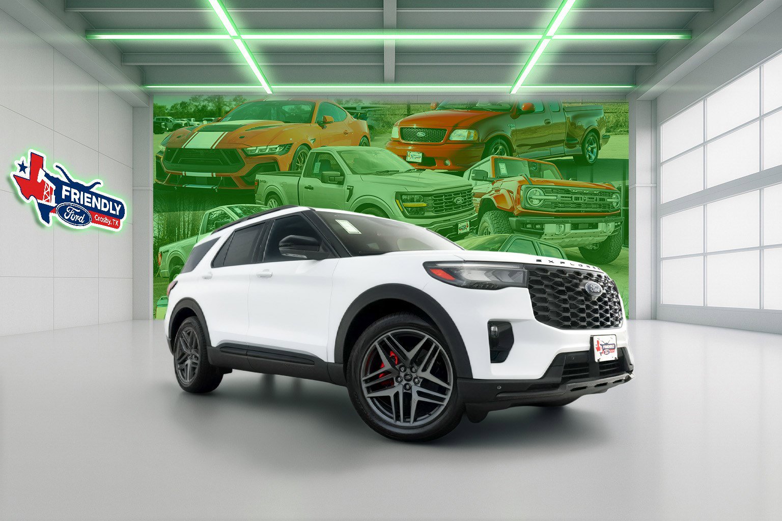 New 2025 Ford Explorer ST w/ Sun And Sound Package