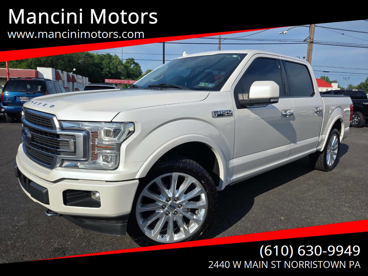 Used 2019 Ford F150 Limited w/ Trailer Tow Package