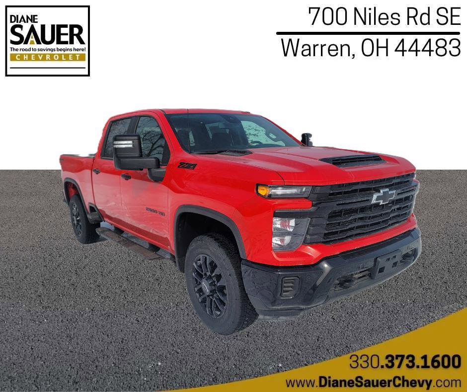 New 2025 Chevrolet Silverado 2500 Custom w/ Custom Value Package image 1