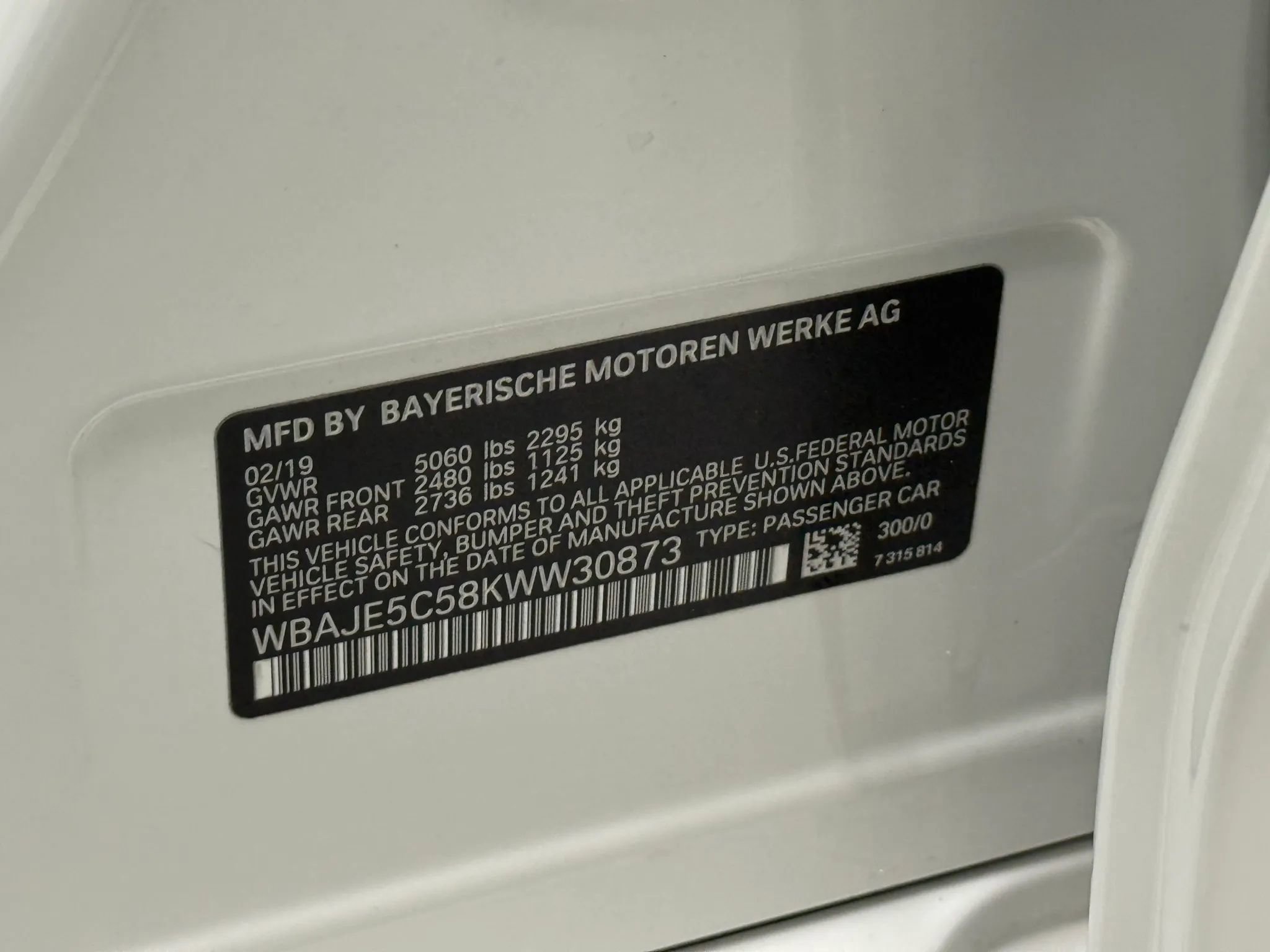 Used 2019 BMW 540i w/ M Sport Package image 52